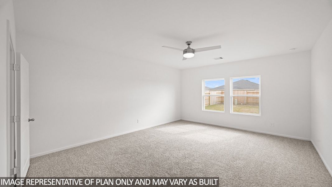Spacious, unfurnished interior of a new home in Sunterra, Katy (Image 17).