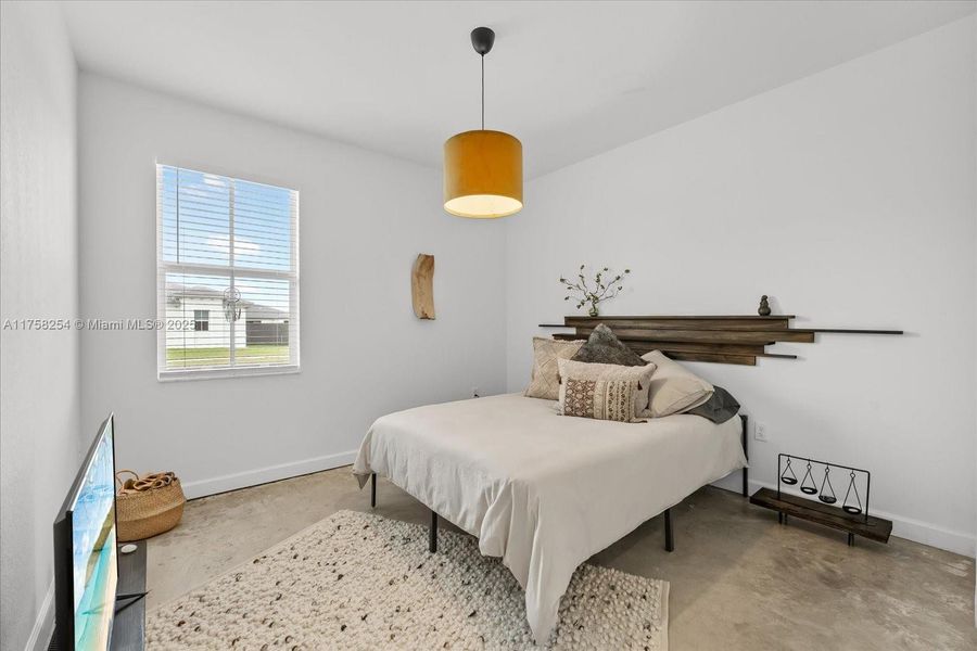 Furnished interior view inside a new home in , Miami (Image 12).