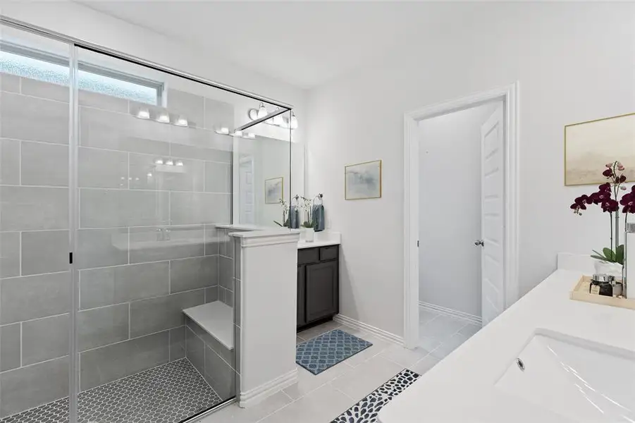 Beazer Homes Heath Golf and Yacht Club Manor Floorplan. This is not a photo of the actual home, but is a photo of the Manor floorplan.