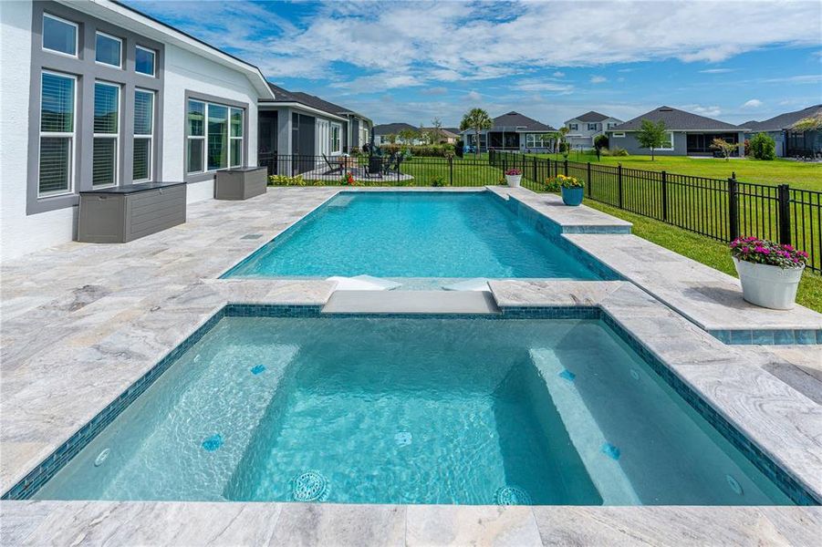 Exterior details and patio area of a home in Mosaic, Daytona Beach (Image 4). Exterior details and patio area of a home in Mosaic, Daytona Beach (Image 4).