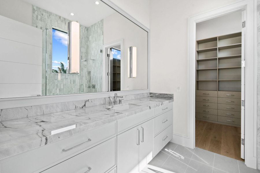 Furnished interior view inside a new home in , North Palm Beach (Image 13).