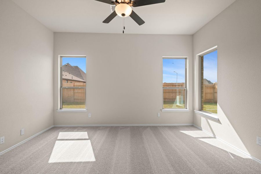 Spacious, unfurnished interior of a new home in Escondido, Magnolia (Image 26). Spacious, unfurnished interior of a new home in Escondido, Magnolia (Image 26).
