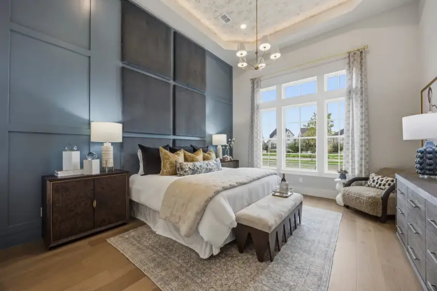 Representative furnished interior of a home built from the Rosalie by Landon Homes in Fields - Brookside, Frisco (Image 11).