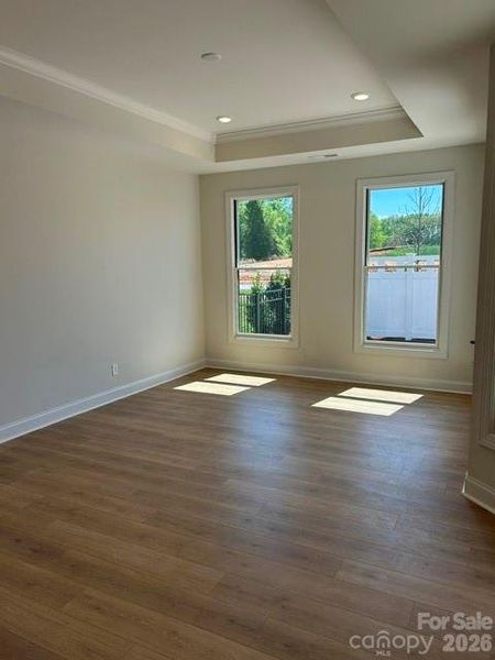 Spacious, unfurnished interior of a new home in The Courtyards at Hodges Farm, Charlotte (Image 10).