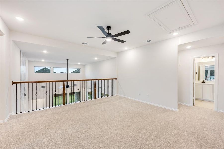 Spacious, unfurnished interior of a new home in Woodstone, Providence Village (Image 23). Spacious, unfurnished interior of a new home in Woodstone, Providence Village (Image 23).