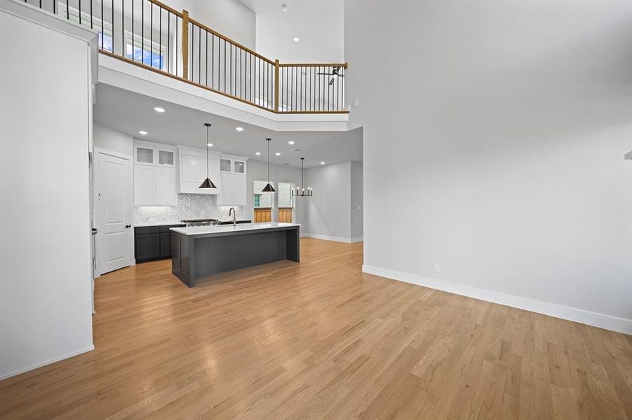 Spacious, unfurnished interior of a new home in Fields - 40' Lots, Frisco (Image 21). Spacious, unfurnished interior of a new home in Fields - 40' Lots, Frisco (Image 21).