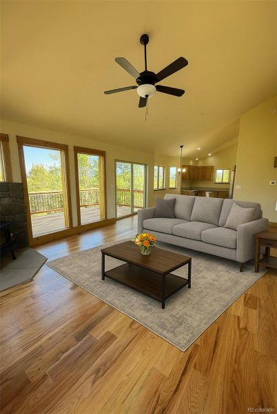 Family Room*Staged for Inspiration