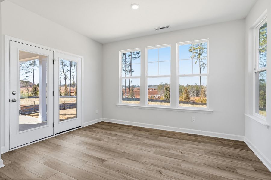 Spacious, unfurnished interior of a new home in Sweetbrier, Durham (Image 30).