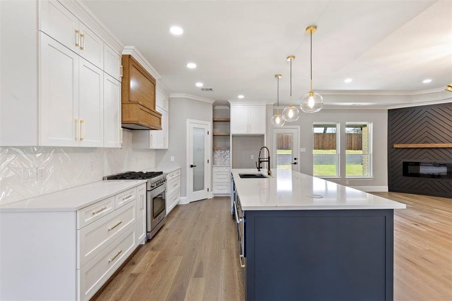 Furnished interior view inside a new home in , Arlington (Image 10).