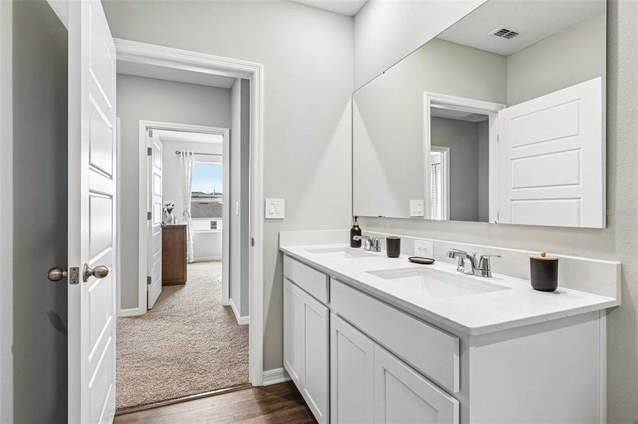 Furnished interior view inside a new home in , Haines City (Image 32).