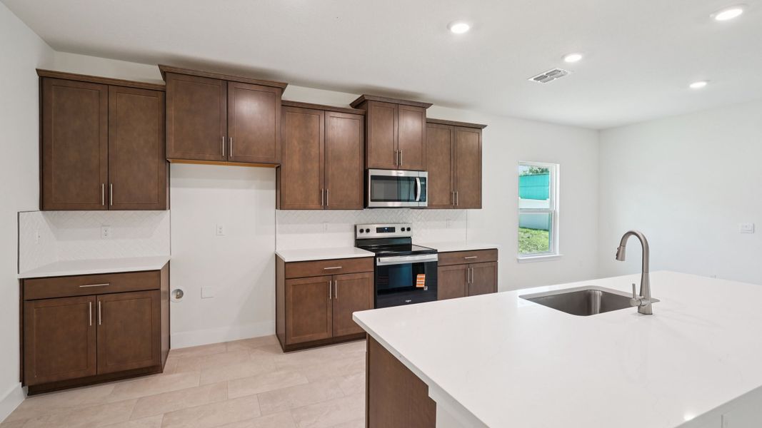 Representative furnished interior of a home built from the Destin by D.R. Horton in Buchanan Trails, Newberry (Image 11).