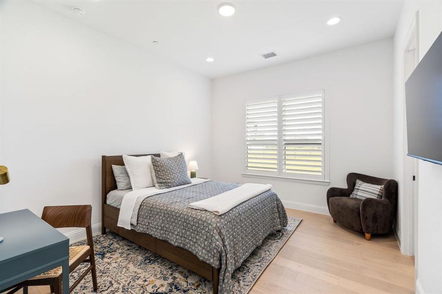 Charming bedroom 2 with ensuite bathroom.