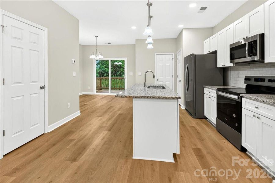 Furnished interior view inside a new home in , Statesville (Image 7). Furnished interior view inside a new home in , Statesville (Image 7).