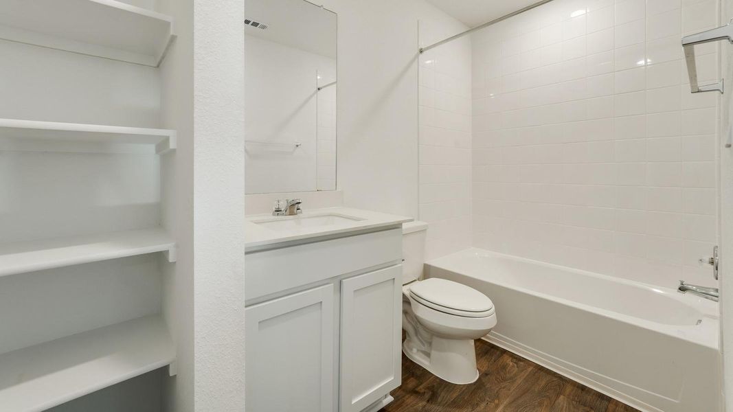 Furnished interior view inside a new home in Durango, Mustang Ridge (Image 9).