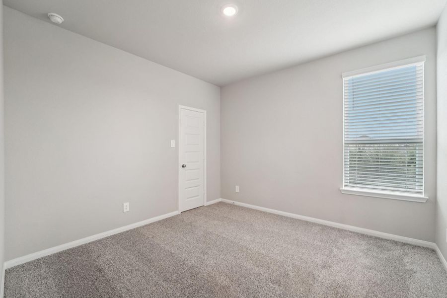 Spacious, unfurnished interior of a new home in Spring Brook Village - Luxe Series, Houston (Image 43). Spacious, unfurnished interior of a new home in Spring Brook Village - Luxe Series, Houston (Image 43).