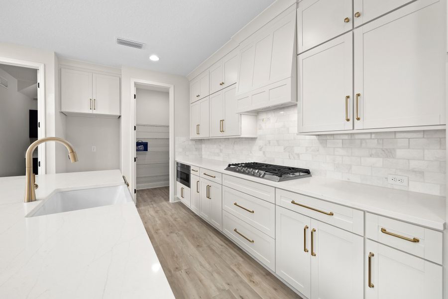 Representative furnished interior of a home built from the Palmetto by Riverside Homes in Mariposa at EverRange 40' Series, Jacksonville (Image 60).