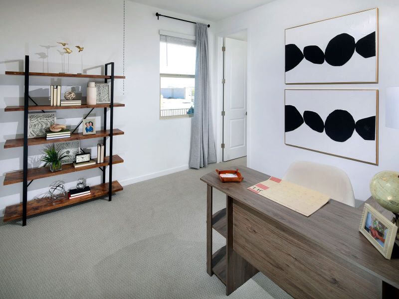 Furnished interior view inside a new home in San Tan Groves - Reserve Series, San Tan Valley (Image 11).