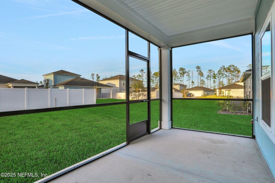Exterior details and patio area of a home in Cordova Palms, St. Augustine (Image 24).