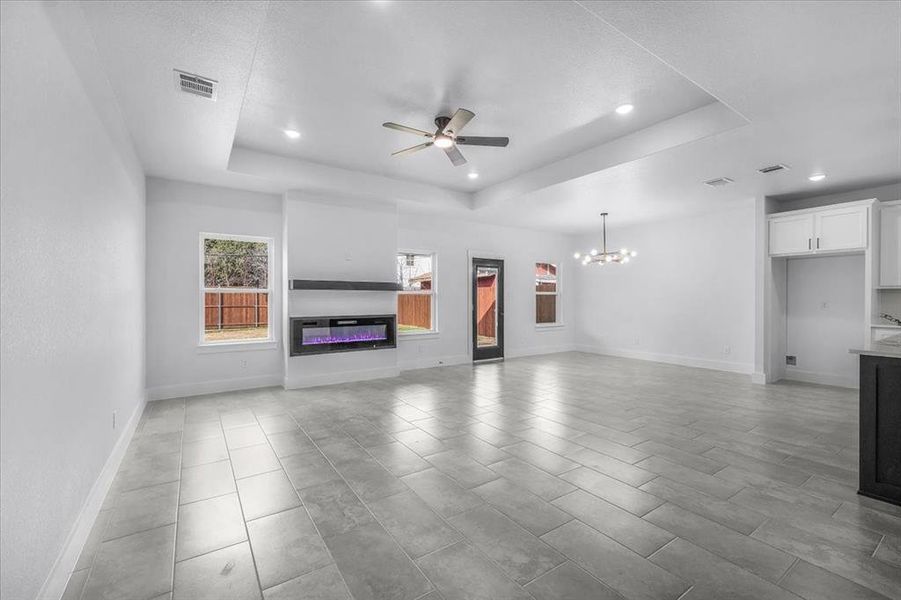 Spacious, unfurnished interior of a new home in , Fort Worth (Image 17). Spacious, unfurnished interior of a new home in , Fort Worth (Image 17).