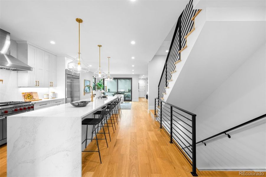 Furnished interior view inside a new home in , Denver (Image 7).