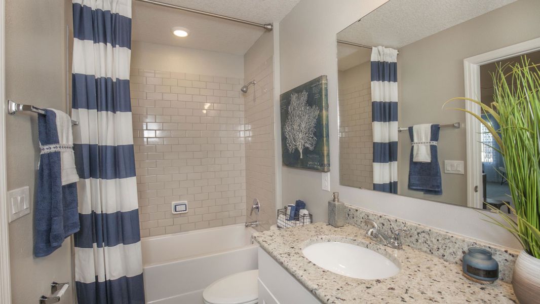Representative furnished interior of a home built from the Carlisle by Maronda Homes in Malabar Springs, Palm Bay (Image 55).