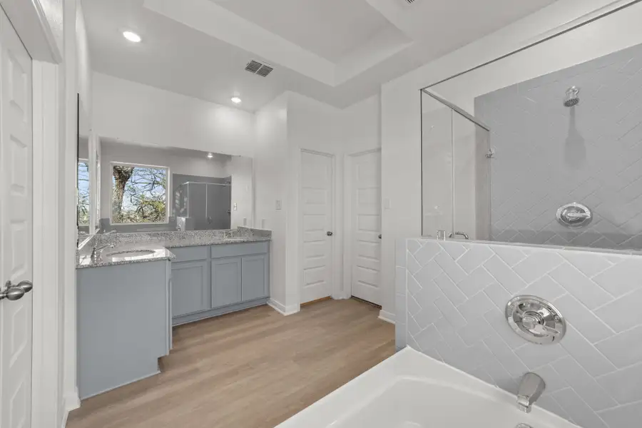 Furnished interior view inside a new home in Villas Las Flores, Floresville (Image 5).