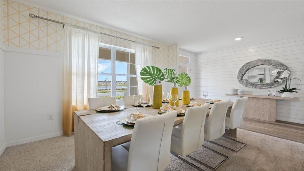 Furnished interior view inside a new home in , Daytona Beach (Image 12). Furnished interior view inside a new home in , Daytona Beach (Image 12).