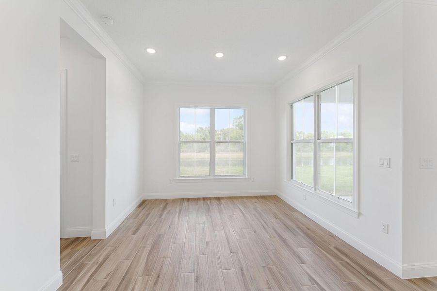 Spacious, unfurnished interior of a new home in Salerno Reserve - Single Family, Stuart (Image 32).