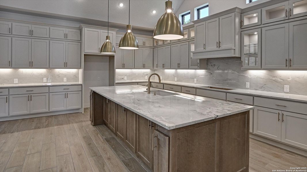 Furnished interior view inside a new home in Megan's Landing 1/2 Acre, Castroville (Image 9). Furnished interior view inside a new home in Megan's Landing 1/2 Acre, Castroville (Image 9).