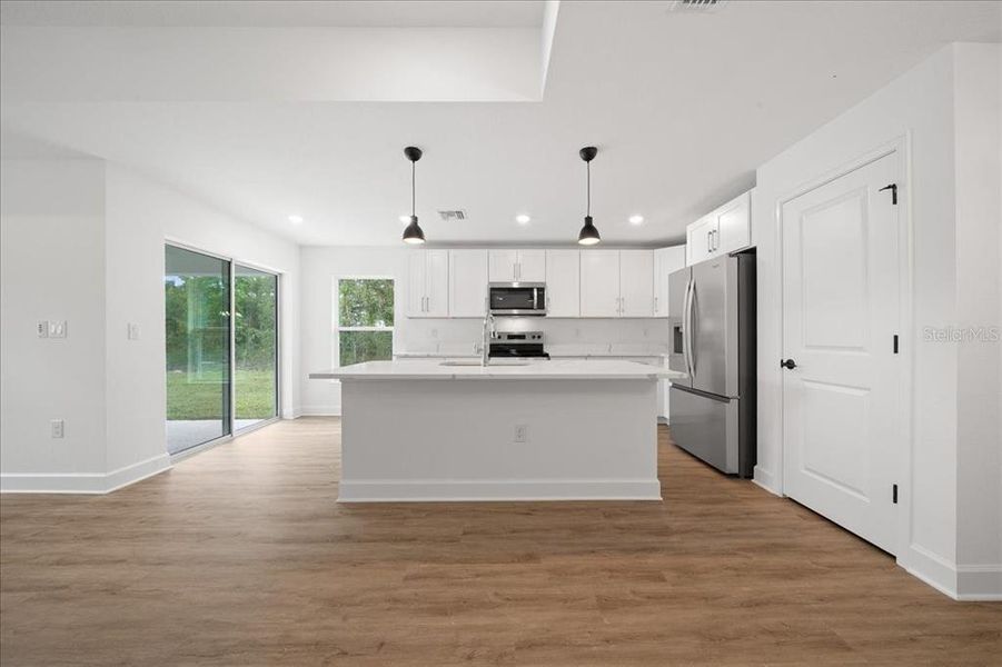 Furnished interior view inside a new home in , Brooksville (Image 15). Furnished interior view inside a new home in , Brooksville (Image 15).