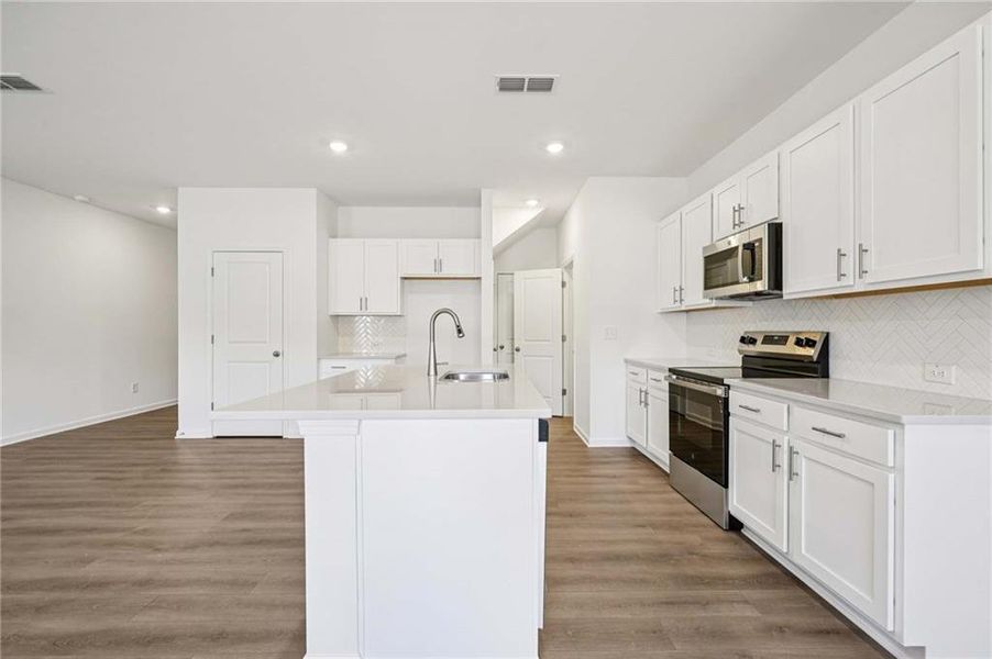Furnished interior view inside a new home in Leydenview, Mableton (Image 9).