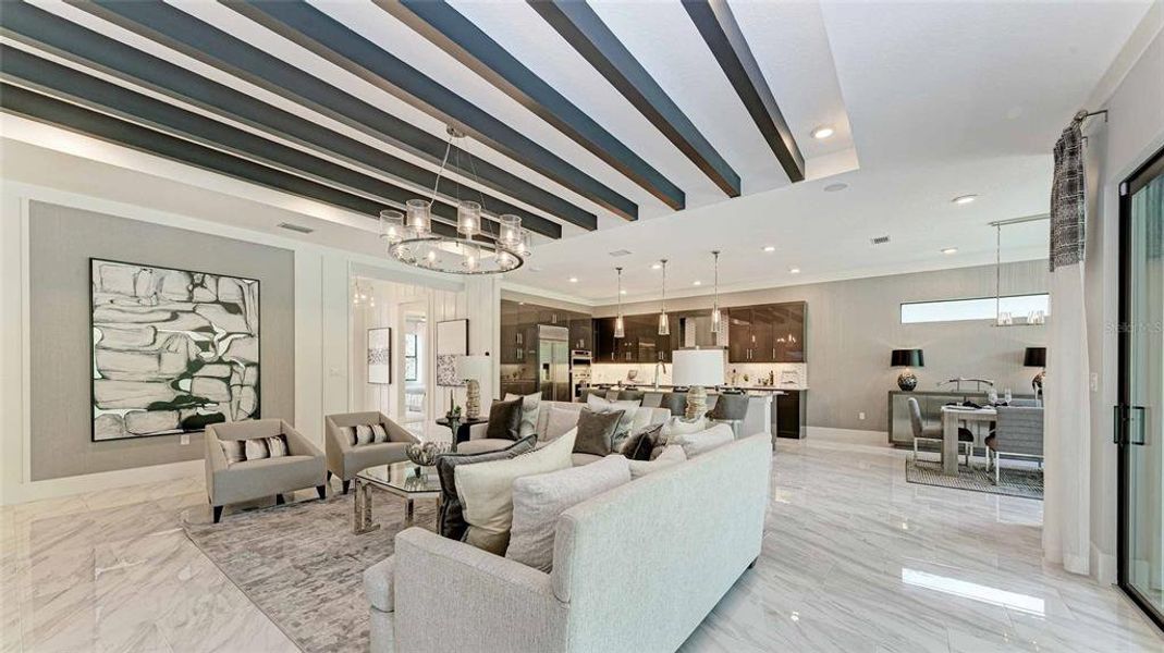 Furnished interior view inside a new home in Cresswind Lakewood Ranch, Lakewood Ranch (Image 21). Furnished interior view inside a new home in Cresswind Lakewood Ranch, Lakewood Ranch (Image 21).