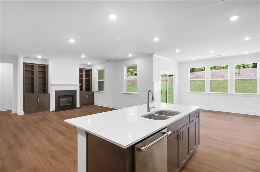 Furnished interior view inside a new home in Twelve Parks 55+, Sharpsburg (Image 5). Furnished interior view inside a new home in Twelve Parks 55+, Sharpsburg (Image 5).