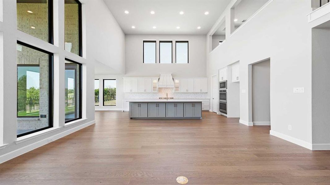 Furnished interior view inside a new home in Terraces 82'/100', Rockwall (Image 8).