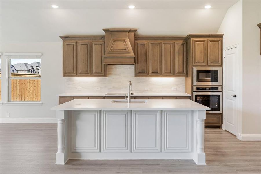 Furnished interior view inside a new home in Mockingbird Hills 60-65, Joshua (Image 8).