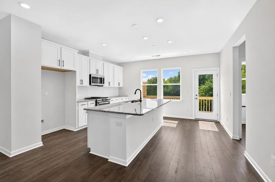 Furnished interior view inside a new home in Silverstone, Knightdale (Image 7).
