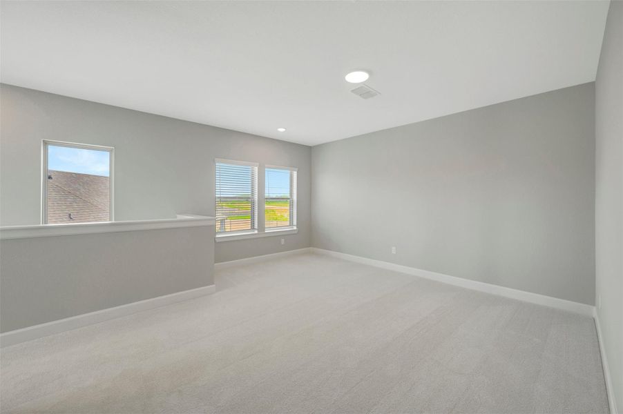 Spacious, unfurnished interior of a new home in Prairieland Village - Grove Collection, Cypress (Image 38). Spacious, unfurnished interior of a new home in Prairieland Village - Grove Collection, Cypress (Image 38).