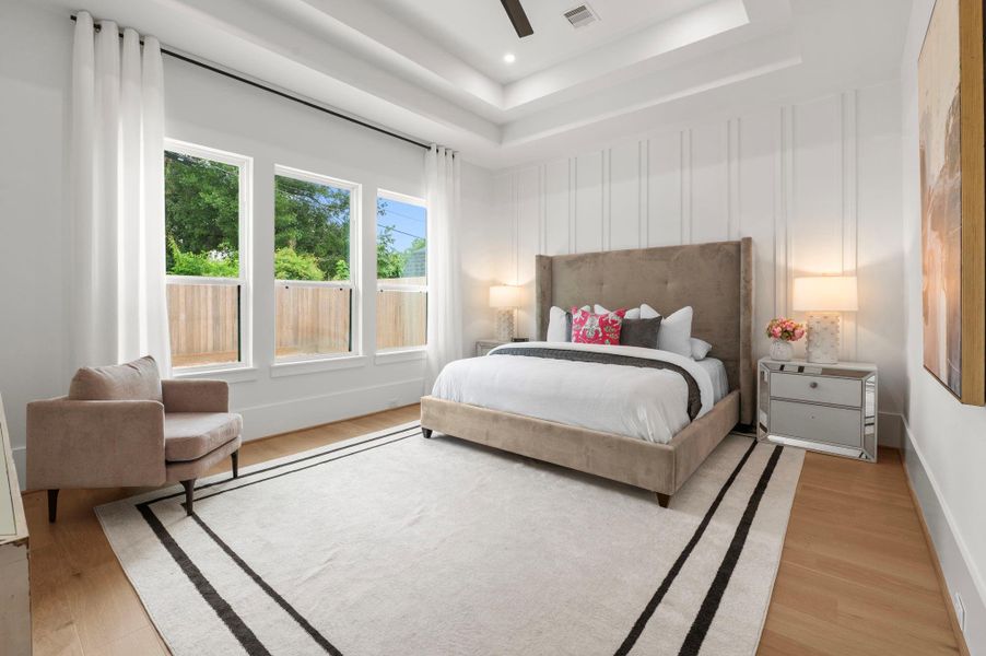 Furnished interior view inside a new home in , Houston (Image 29). Furnished interior view inside a new home in , Houston (Image 29).