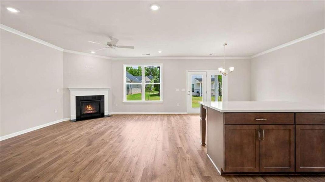 Spacious, unfurnished interior of a new home in Wildwood, Covington (Image 15).