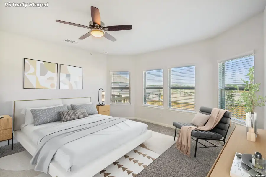Furnished interior view inside a new home in , San Antonio (Image 13).