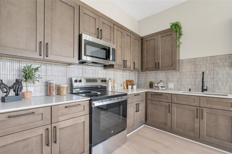 Furnished interior view inside a new home in , Austin (Image 14).