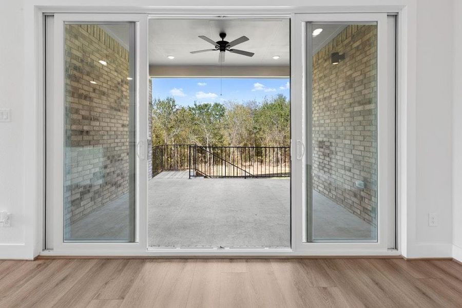 Spacious, unfurnished interior of a new home in Double Eagle Ranch, Cedar Creek (Image 16). Spacious, unfurnished interior of a new home in Double Eagle Ranch, Cedar Creek (Image 16).