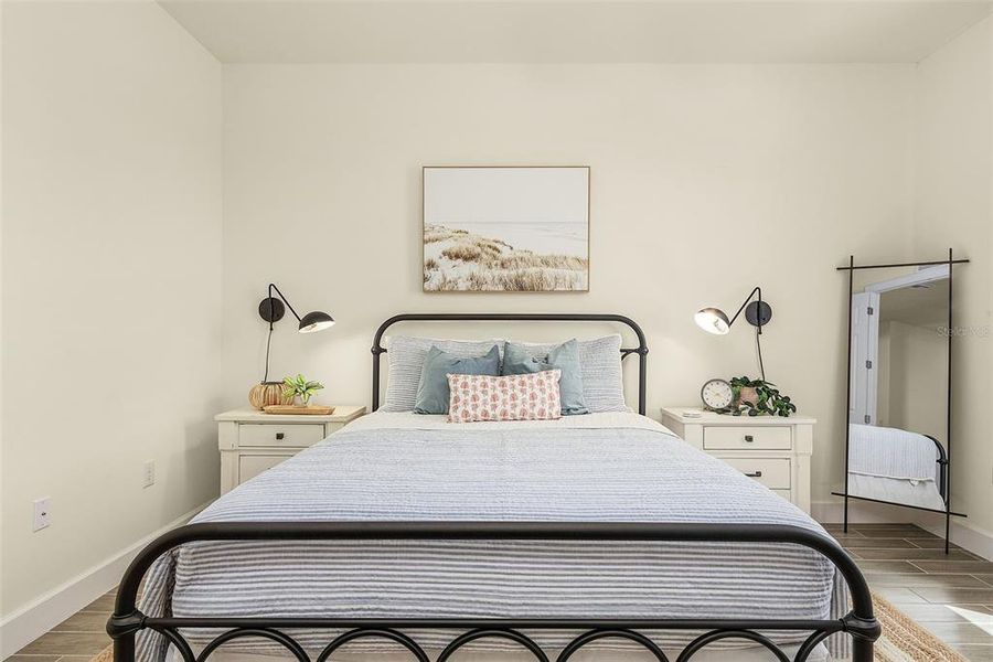 Furnished interior view inside a new home in , Cape Coral (Image 14). Furnished interior view inside a new home in , Cape Coral (Image 14).