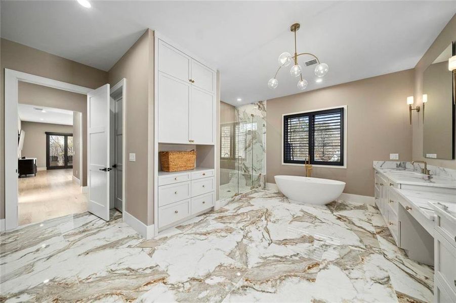 Furnished interior view inside a new home in , Alpharetta (Image 62). Furnished interior view inside a new home in , Alpharetta (Image 62).