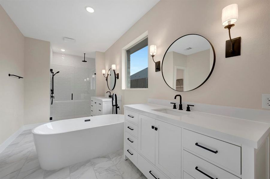 Furnished interior view inside a new home in Elevon, Lavon (Image 10).