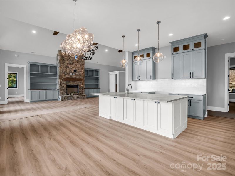 Furnished interior view inside a new home in , Mill Spring (Image 13).