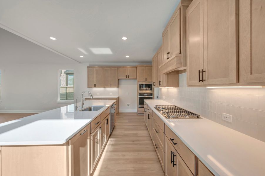 Furnished interior view inside a new home in Treeline, Justin (Image 9).