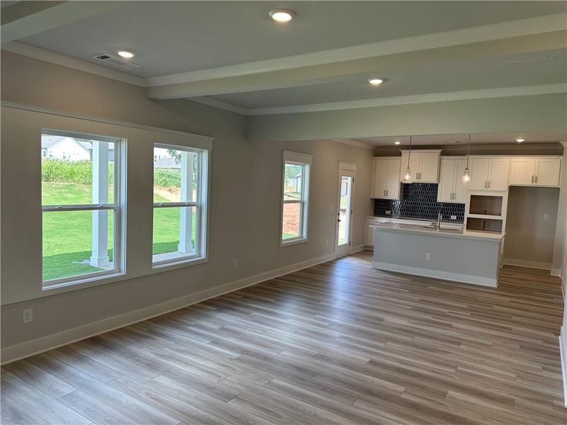 Spacious, unfurnished interior of a new home in Rosewood Lake Estates, Hoschton (Image 44).