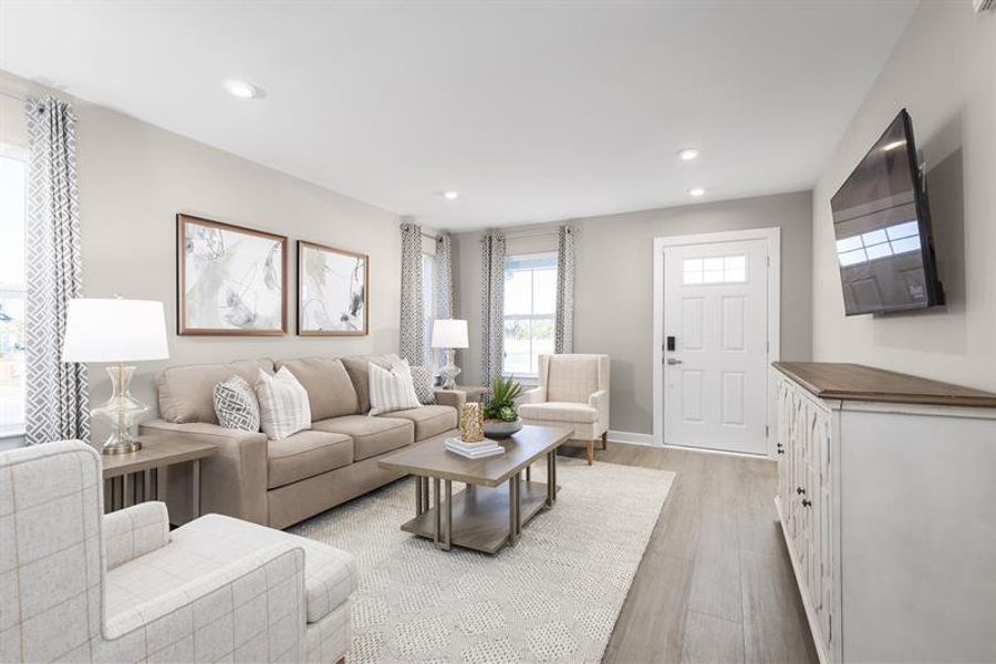 Furnished interior view inside a new home in Grande Dunes North Village, Myrtle Beach (Image 4).