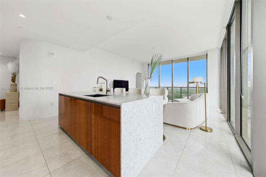 Furnished interior view inside a new home in Mr. C Residences, Miami (Image 8).